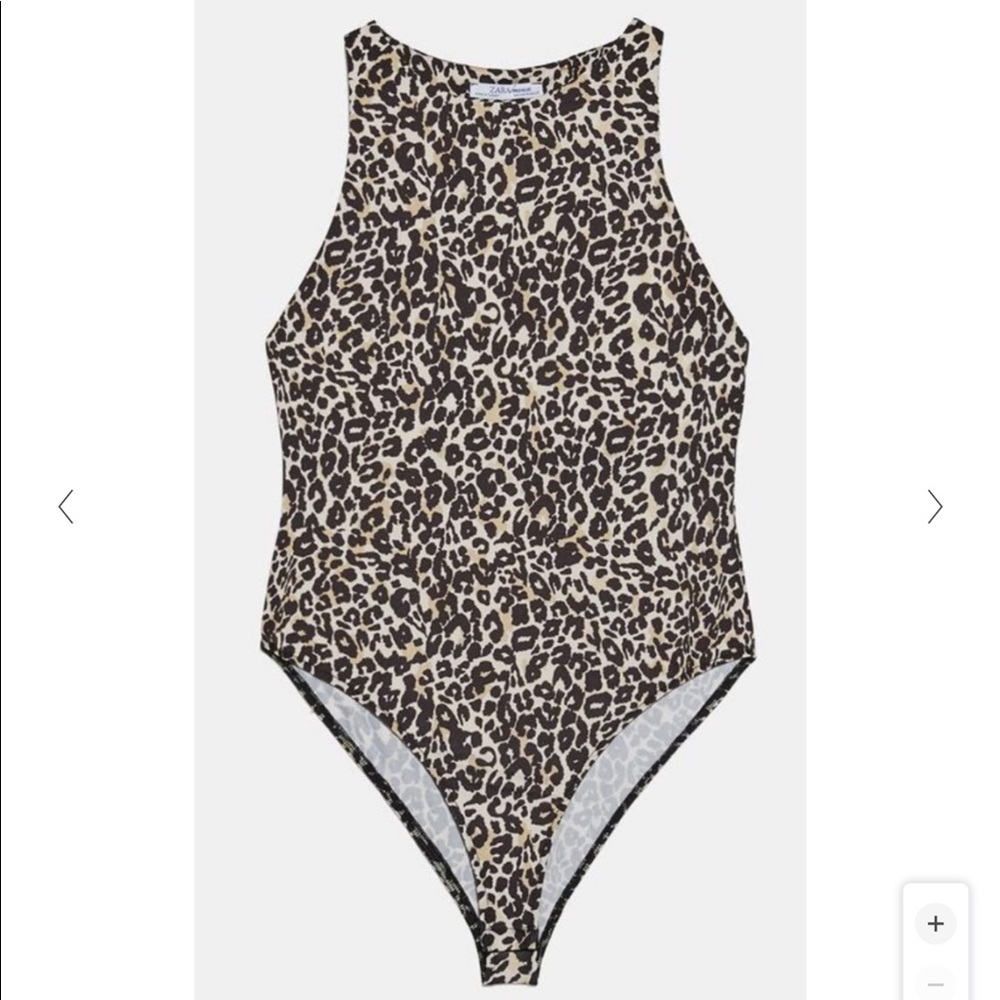 Zara- leopard bodysuit